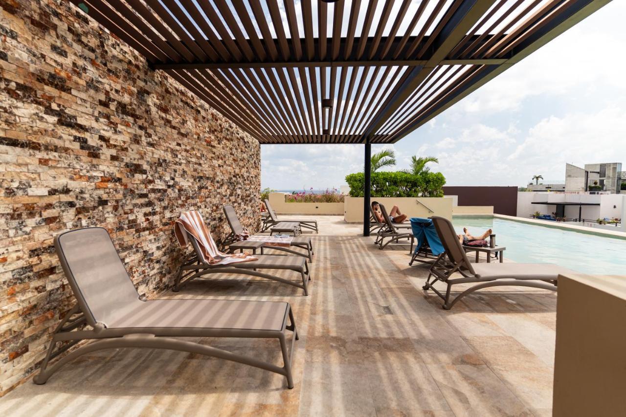 Maravilloso Estudio En Playa Rooftop-Pool-Bbq & Gym By Yeah プレヤデルカーメン エクステリア 写真